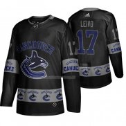 Maglia Hockey Vancouver Canucks Josh Leivo Breakaway Nero