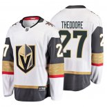 Maglia Hockey Vegas Golden Knights Shea Theodore 2019 Away Breakaway Bianco