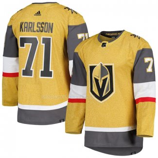 Maglia Hockey Vegas Golden Knights William Karlsson Autentico Or