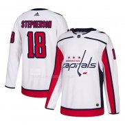 Maglia Hockey Washington Capitals Chandler Stephenson Autentico Away Bianco