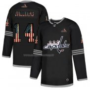 Maglia Hockey Washington Capitals Williams 2020 USA Flag Nero