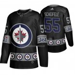 Maglia Hockey Winnipeg Jets Mark Scheifele Breakaway Nero
