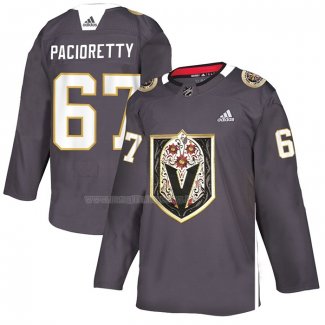 Maglia Vegas Golden Knights Max Pacioretty Dia de Los Muertos Gris