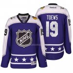 Maglia Hockey 2017 All Star Chicago Blackhawks Jonathan Toews Viola