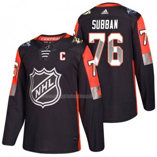 Maglia Hockey 2018 All Star Nashville Predators Pk Subban Nero