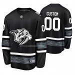 Maglia Hockey 2019 All Star Nashville Predators Personalizzate Nero