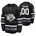 Maglia Hockey 2019 All Star Nashville Predators Personalizzate Nero