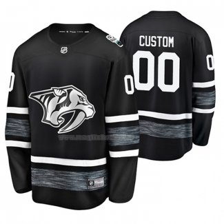 Maglia Hockey 2019 All Star Nashville Predators Personalizzate Nero