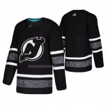 Maglia Hockey 2019 All Star New Jersey Devils Blank Nero