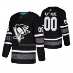 Maglia Hockey 2019 All Star Pittsburgh Penguins Personalizzate Nero2