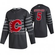 Maglia Hockey 2020 All Star Calgary Flames Mark Giordano Autentico Gris