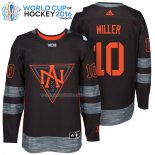 Maglia Hockey America del Norte J.T. Miller Premier 2016 World Cup Nero
