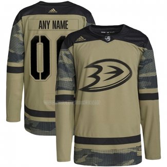 Maglia Hockey Anaheim Ducks Personalizzate Military Appreciation Team Autentico Practice Camuffamento