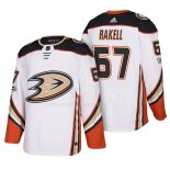 Maglia Hockey Anaheim Ducks Rickard Rakell Road Autentico Bianco