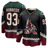 Maglia Hockey Arizona Coyotes Jakub Voracek Home Breakaway Nero