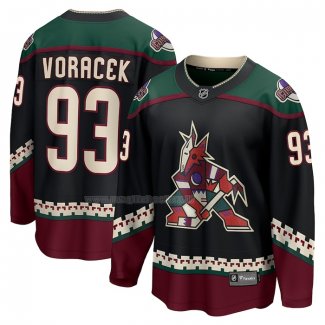 Maglia Hockey Arizona Coyotes Jakub Voracek Home Breakaway Nero