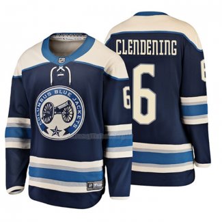 Maglia Hockey Bambino Columbus Blue Jackets Adam Clendening 2019 Alternato Breakaway Blu