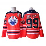 Maglia Hockey Bambino Edmonton Oilers Wayne Gretzky Rosso