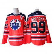 Maglia Hockey Bambino Edmonton Oilers Wayne Gretzky Rosso