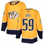 Maglia Hockey Bambino Nashville Predators Roman Josi Home Autentico Giallo