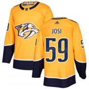Maglia Hockey Bambino Nashville Predators Roman Josi Home Autentico Giallo
