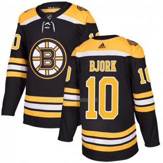Maglia Hockey Boston Bruins Bjork Home Autentico 2019 Stanley Cup Final Nero