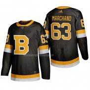 Maglia Hockey Boston Bruins Brad Marchand Alternato 2019-20 Nero