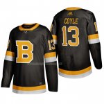 Maglia Hockey Boston Bruins Charlie Coyle Alternato 2019-20 Nero