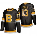 Maglia Hockey Boston Bruins Charlie Coyle Alternato 2019-20 Nero