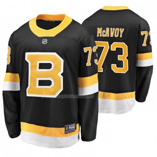 Maglia Hockey Boston Bruins Charlie Mcavoy Alternato Premier Breakaway Nero