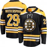 Maglia Hockey Boston Bruins Parker Wotherspoon Home Premier Breakaway Nero