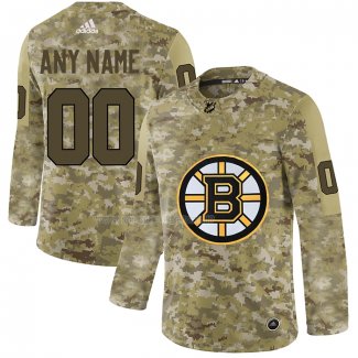 Maglia Hockey Boston Bruins Personalizzate 2019 Camuffamento