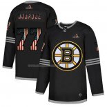 Maglia Hockey Boston Bruins Ray Bourque 2020 USA Flag Nero