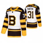 Maglia Hockey Boston Bruins Zane Mcintyre 2019 Winter Classic Bianco