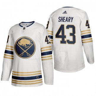 Maglia Hockey Buffalo Sabres Conor Sheary Tercera Bianco