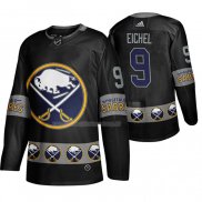 Maglia Hockey Buffalo Sabres Jack Eichel Breakaway Nero