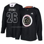 Maglia Hockey Calgary Flames Michael Stone New Season Practice Nero