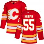 Maglia Hockey Calgary Flames Noah Hanifin Alternato Autentico Rosso