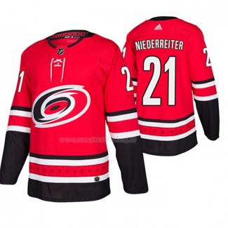 Maglia Hockey Carolina Hurricanes Bambino Niederreiter Home Rosso