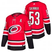 Maglia Hockey Carolina Hurricanes Jeff Skinner Home Autentico 2018 Rosso