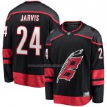 Maglia Hockey Carolina Hurricanes Seth Jarvis Home Breakaway Nero