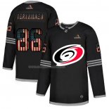 Maglia Hockey Carolina Hurricanes Teuvo Teravainen 2020 USA Flag Nero
