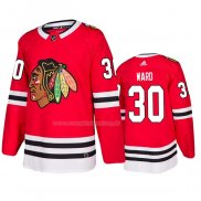 Maglia Hockey Chicago Blackhawks Cam Ward Home Rosso