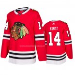 Maglia Hockey Chicago Blackhawks Chris Kunitz Home Rosso