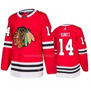 Maglia Hockey Chicago Blackhawks Chris Kunitz Home Rosso