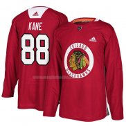 Maglia Hockey Chicago Blackhawks Patrick Kane New Season Practice Rosso