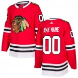 Maglia Hockey Chicago Blackhawks Personalizzate Home Rosso