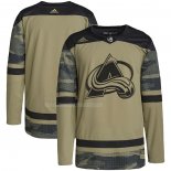 Maglia Hockey Colorado Avalanche Military Appreciation Team Autentico Practice Camuffamento