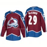 Maglia Hockey Colorado Avalanche Nathan Mackinnon Home Premier 2017-2018 Rosso