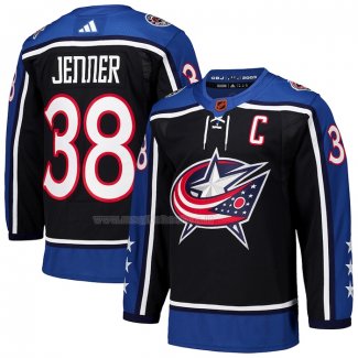 Maglia Hockey Columbus Blue Jackets Boone Jenner Reverse Throwback 2.0 Autentico Nero